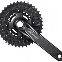 Shimano Deore M6000 - 22/30/40 - 10 Speed MTB Chainset in Black 175mm