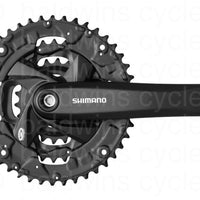 Shimano M371 - 22/32/44 - 9 Speed Chainset in Black - 170mm