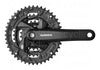 Shimano M371 - 26/36/48 - 9 Speed Chainset in Black - 170mm