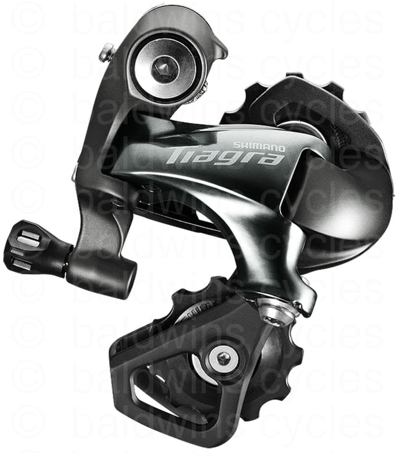 Shimano Tiagra 4700 10 Speed SS Rear Mech in Silver Baldwins Cycles Ltd