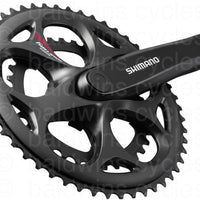 Shimano Tourney A070 - 34/50 - 170mm 7/8 Speed Road Chainset in Black