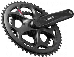 Shimano Tourney A070 - 34/50 - 170mm 7/8 Speed Road Chainset in Black