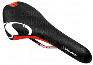 Strace (DDK) SA-5388 Road Race Saddle in Black/Red