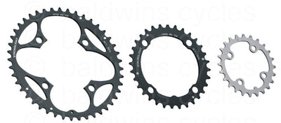 Stronglight 104PCD Type XC - 7075 Series 4-Arm MTB Chainrings - 44T