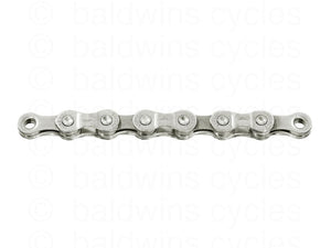 SunRace 9 Speed 116L Chain in Silver (boxed)