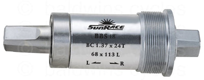 SunRace BBS18 Alloy Bottom Bracket 68mm - 127mm