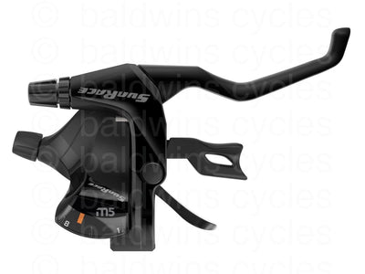 SunRace STM500 Trigger Shifter / Brake Lever (8 Speed Right / 3 Speed Left)