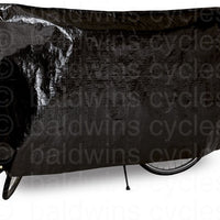 VK "Classic" Waterproof Single Bicycle Cover Incl. 5m Cord - Black