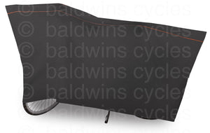 VK "Indoor" Breathable Single Bicycle Cover in Chic Black