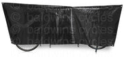 VK "Tandem" Waterproof Tandem Bicycle Cover Incl. 5m Cord in Black