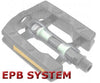 VP Components VPE506 Platform EPB Low Profile Flat Pedal in Black