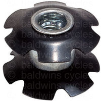 Weldtite A/Headset Star Washer Nut 1 1/8"