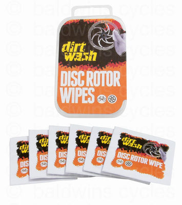 Weldtite Dirtwash Rotor Wipes - 6 Pack