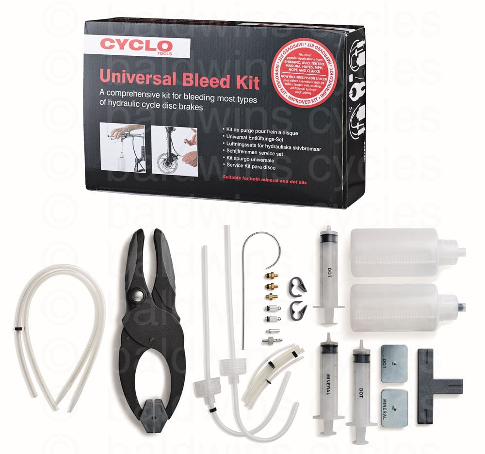 Weldtite Universal Disc Brake Bleeding Kit