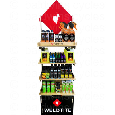 Weldtite Wooden Shop Stand & All Weather Stock