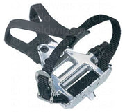 Wellgo LU961 Alloy Road Pedals with Clips and Straps