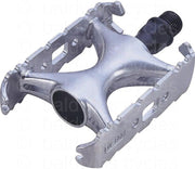 Wellgo LU962 Road Quill Pedals in Silver - Cro-mo Axle