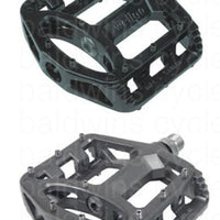 Wellgo MG1 - 9/16" Magnesium Cro-mo Sealed Platform Pedals - Black
