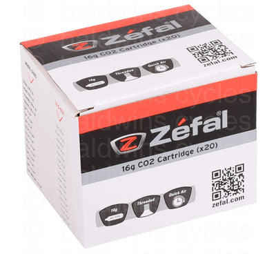 Zefal 16g CO2 Cartridge - 20 Pack