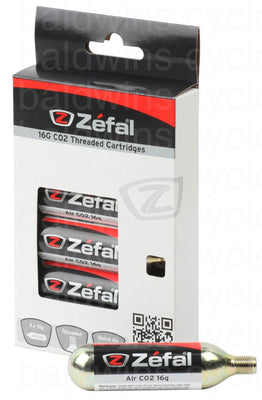 Zefal 16g CO2 Cartridge - 6 Pack