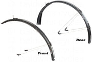 Zefal Paragon C40 - 40mm Leisure/City Mudguard Set